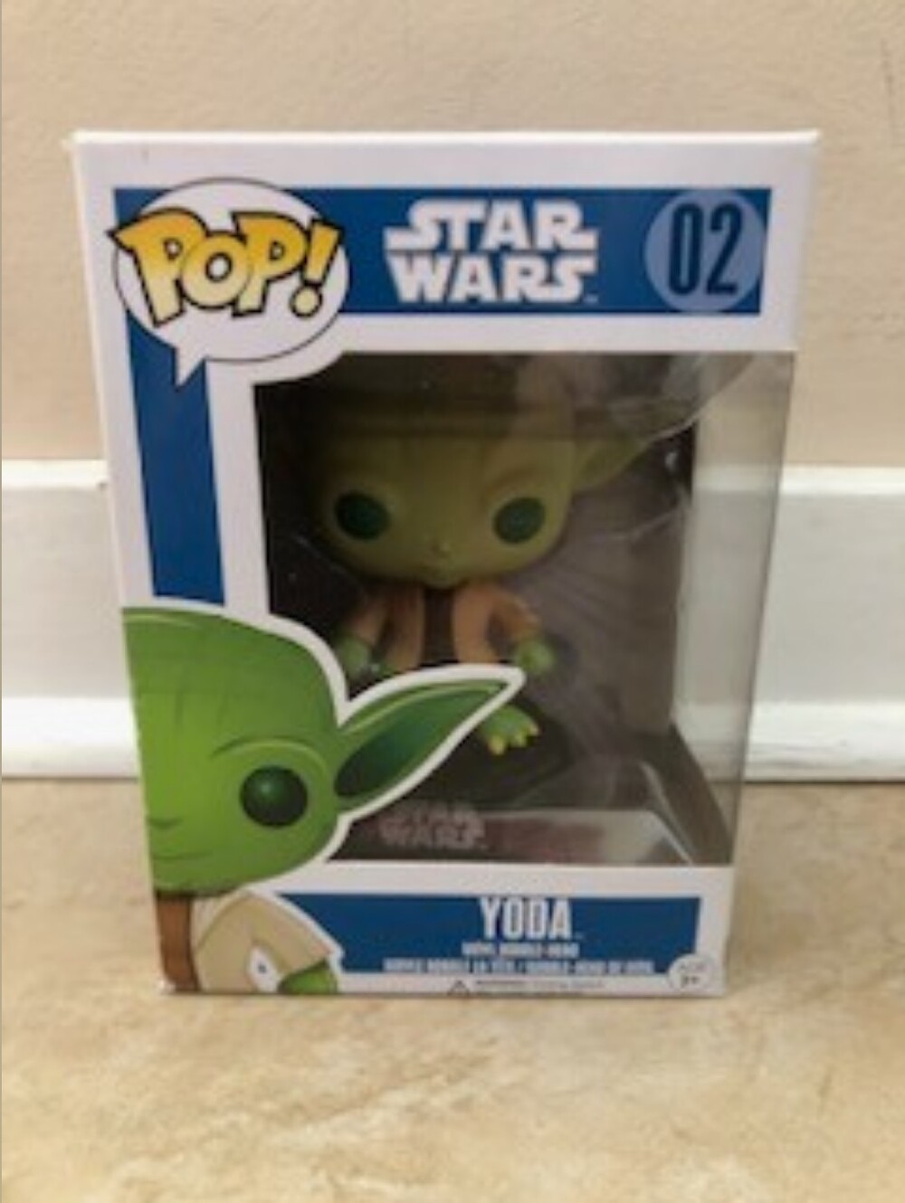 Funko Pop! Star Wars Yoda Figure #02- New